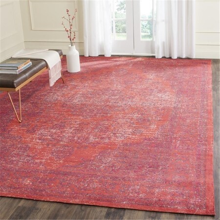 Safavieh Classic Vintage Square Area Rug, Orange and Red - 6 x 6 ft. CLV121B-6SQ